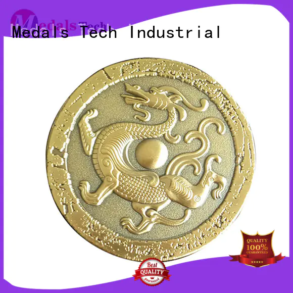 Medals Tech color custom silver coins wholesale for kids