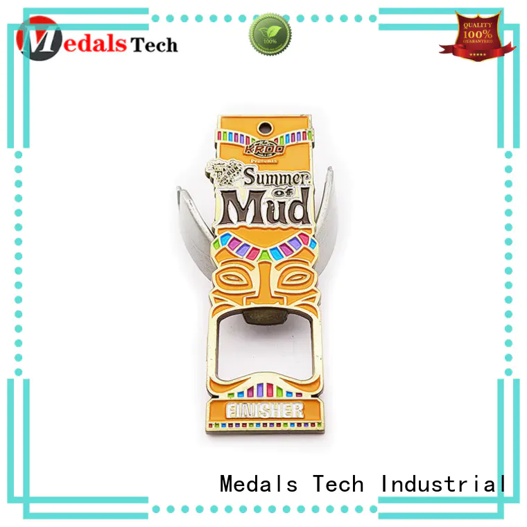 Medals Tech printing metal bottle opener series for household