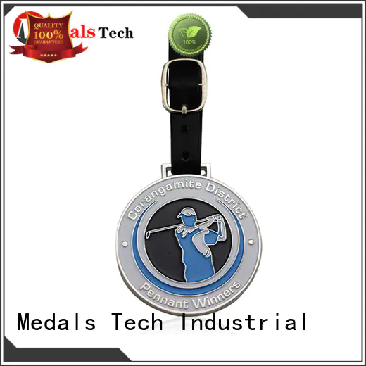 Medals Tech alloy disc golf bag tags from China for woman