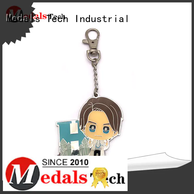 Medals Tech novelty keyrings from China for souvenir