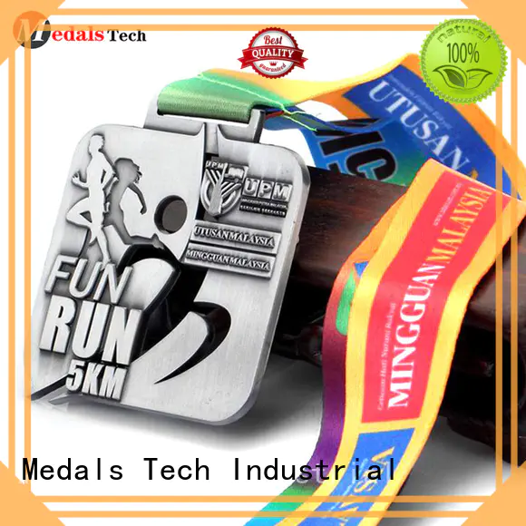 round best running medals dancing factory price for man