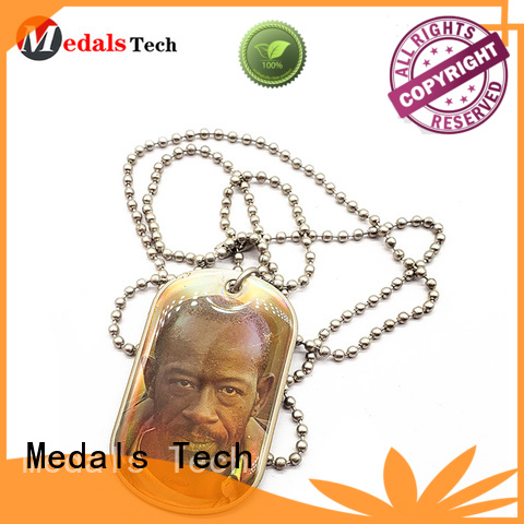 Medals Tech rhinestone special dog tags series for man