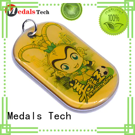 Medals Tech shinny unique dog name tags directly sale for adults