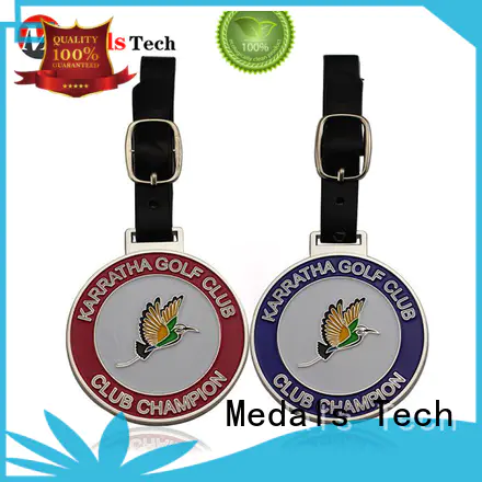 Medals Tech soft disc golf bag tags series for adults