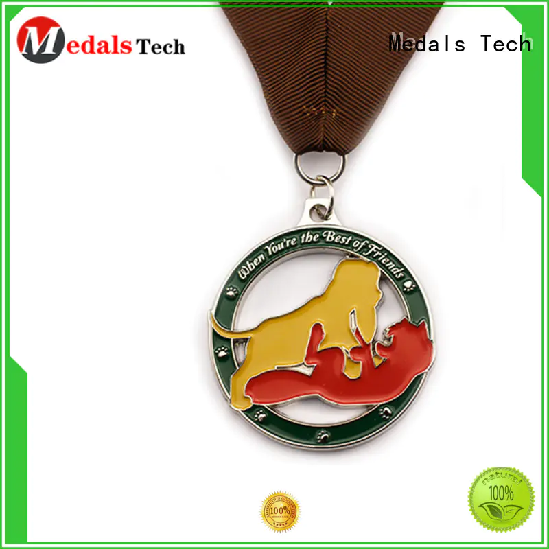 Medals Tech plated custom marathon medals wholesale for add on sale