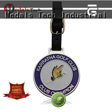 Medals Tech quality custom golf bag tags directly sale for add on sale