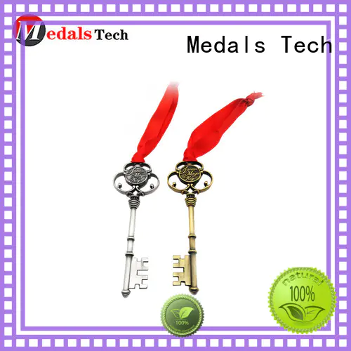 Medals Tech plated keychain supplies customized for adults