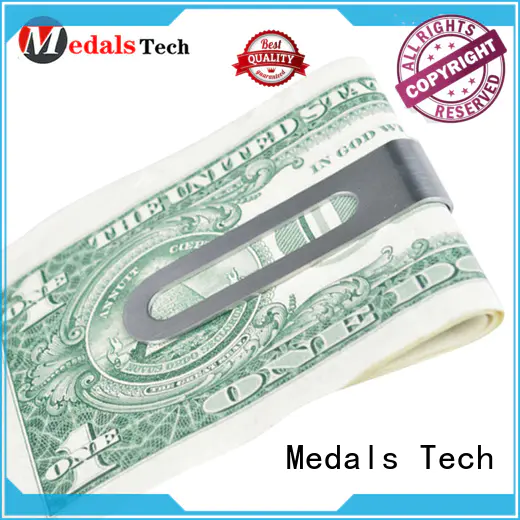 Medals Tech out custom money clip wallet design for adults
