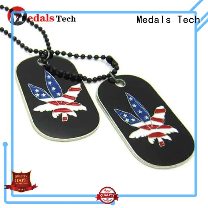 Medals Tech shinny custom puppy dog tags from China for man