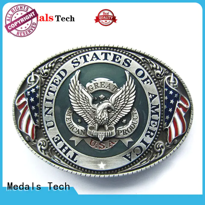 Medals Tech antique womens western belt buckles factory price for man