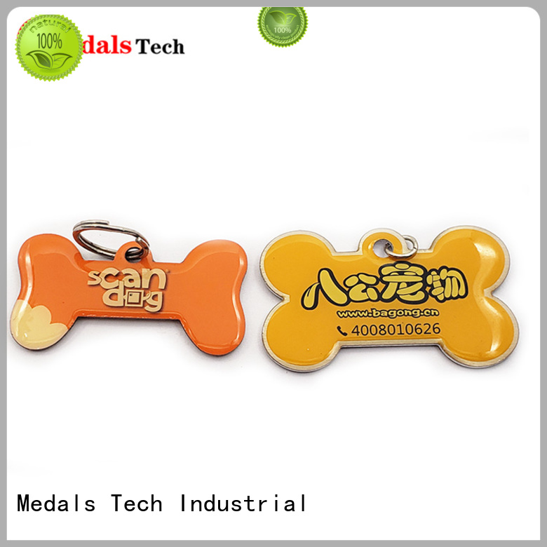 plating cool dog id tags shinny manufacturer for add on sale