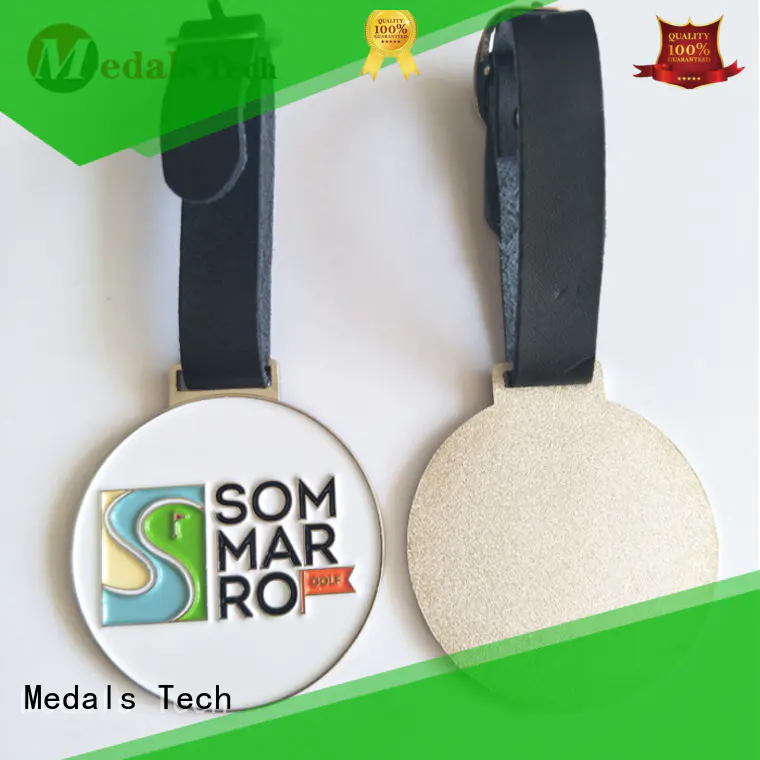 Medals Tech zinc custom golf bag tags directly sale for woman