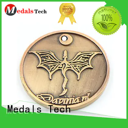 Medals Tech 3d seal challenge coin wholesale for collection