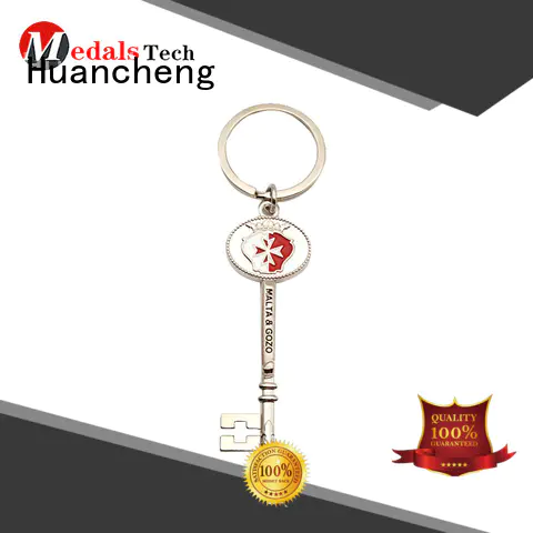 silver shiny christmas gifts home keychain Huancheng Brand