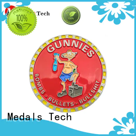 shinny custom challenge coins silver for collection Medals Tech