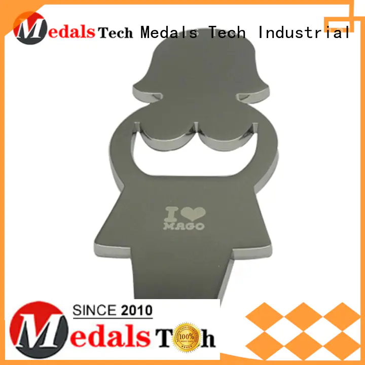 Medals Tech shinny wall mount bottle opener directly sale for souvenir