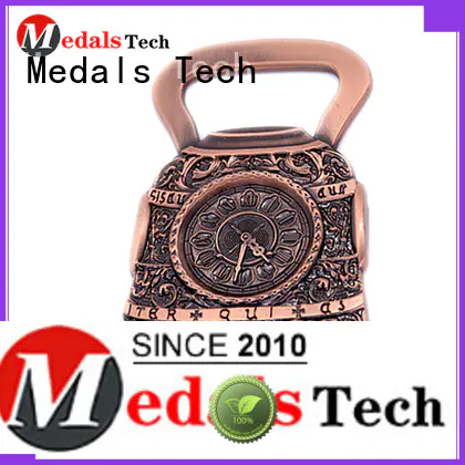 Medals Tech zinc stainless steel bottle opener from China for commercial