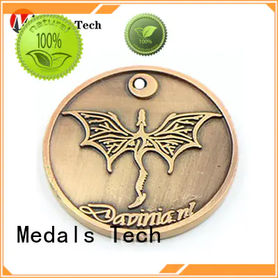 Medals Tech durable unit challenge coins personalized for games