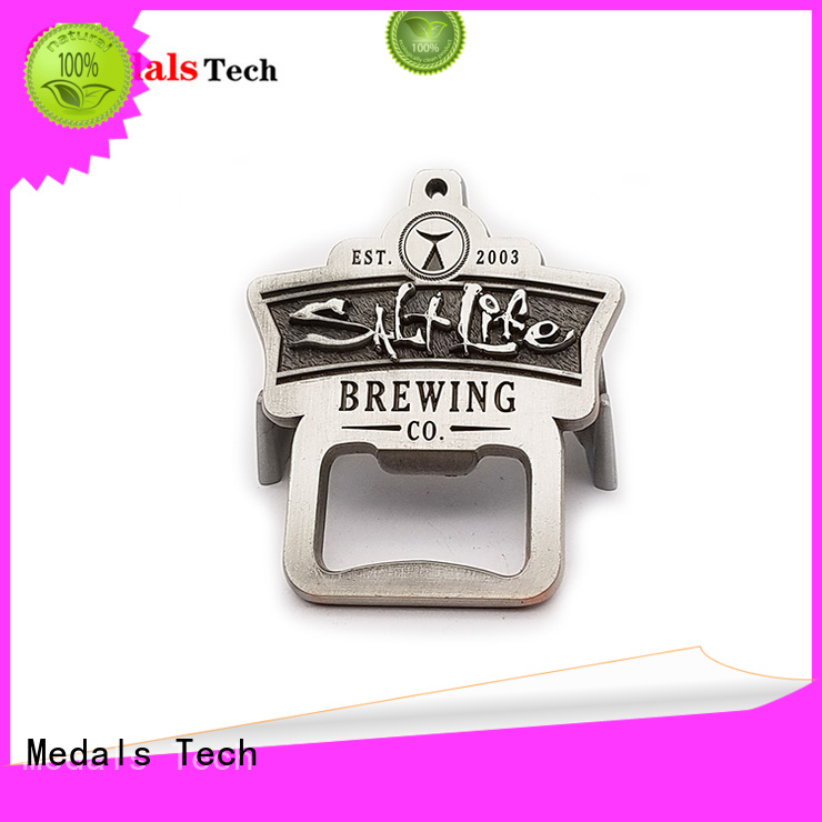 Medals Tech engraved customized bottle opener manufacturer for household