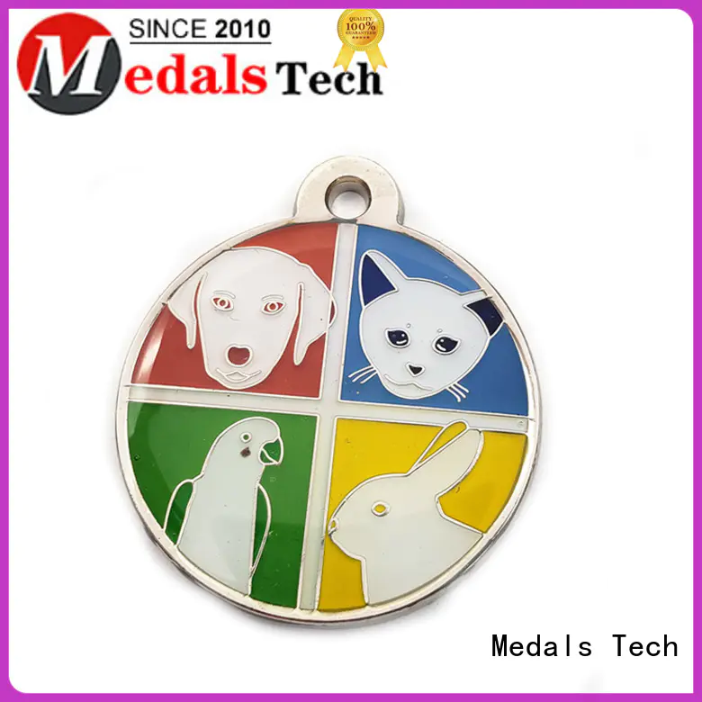 Medals Tech metal custom dog collar tags customized for man