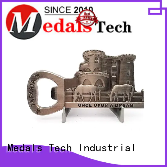 Medals Tech promotional stainless steel bottle opener from China for add on sale