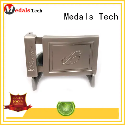 Medals Tech silver custom belt buckles factory price for teen