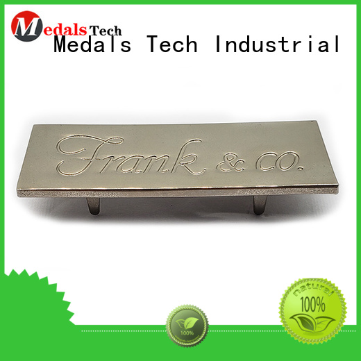 Medals Tech stainless custom name plates with good price for man