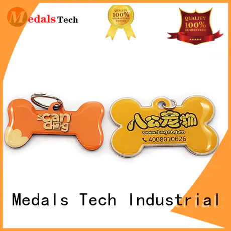 Medals Tech shinny Dog tag series for boys