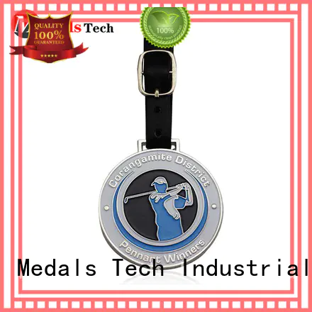 Medals Tech shinny personalized golf bag tags series for man