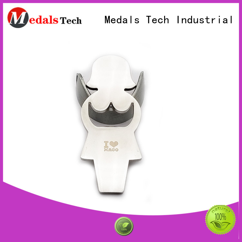 Medals Tech engraved metal bottle opener from China for household