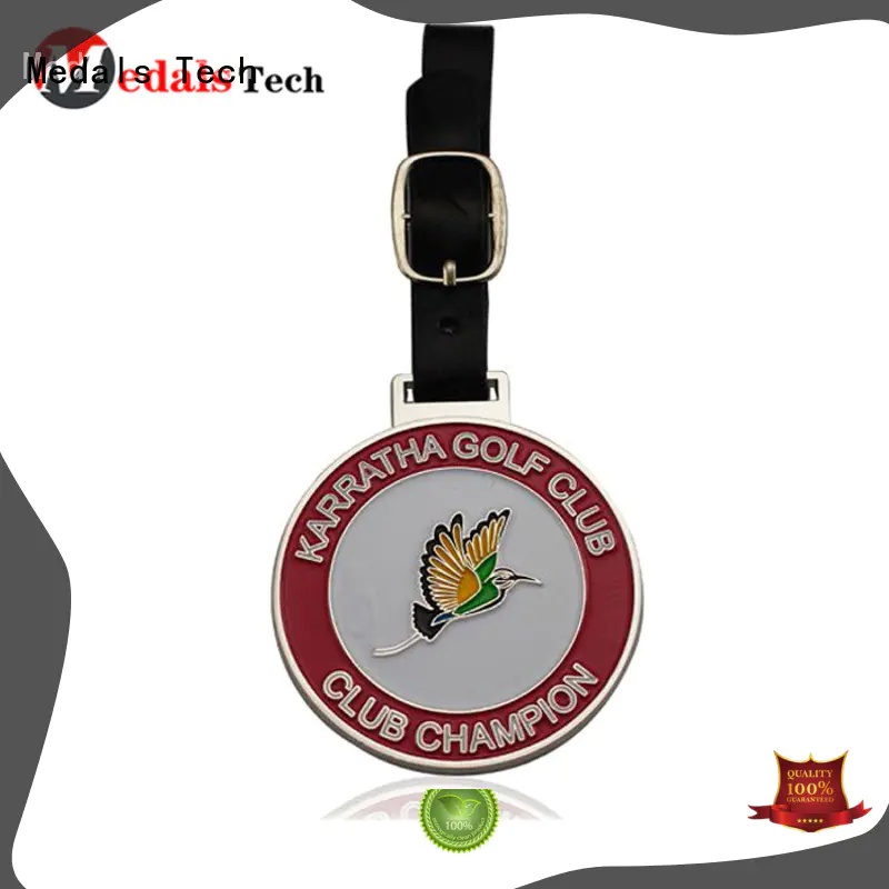 Medals Tech enamel custom golf bag tags manufacturer for woman