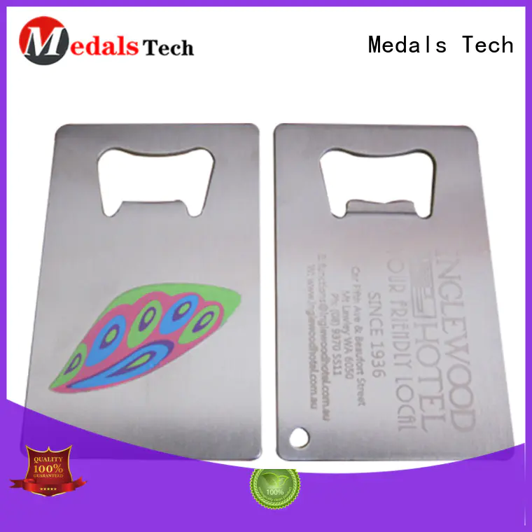 Medals Tech printing customized bottle opener directly sale for souvenir