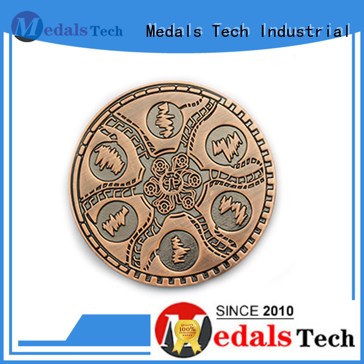 Medals Tech alloy veteran challenge coin wholesale for games