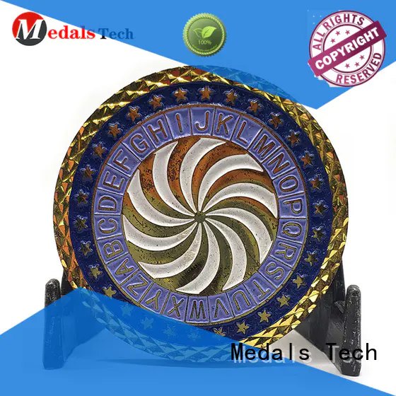 reliable challenge coin design plated factory price for collection