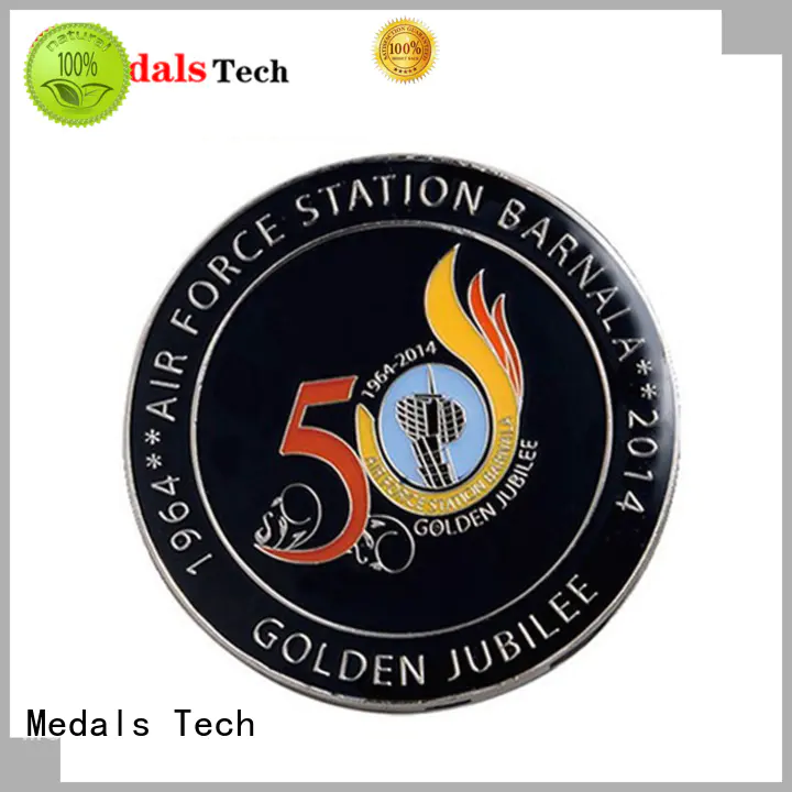 Medals Tech logo custom silver coins wholesale for collection