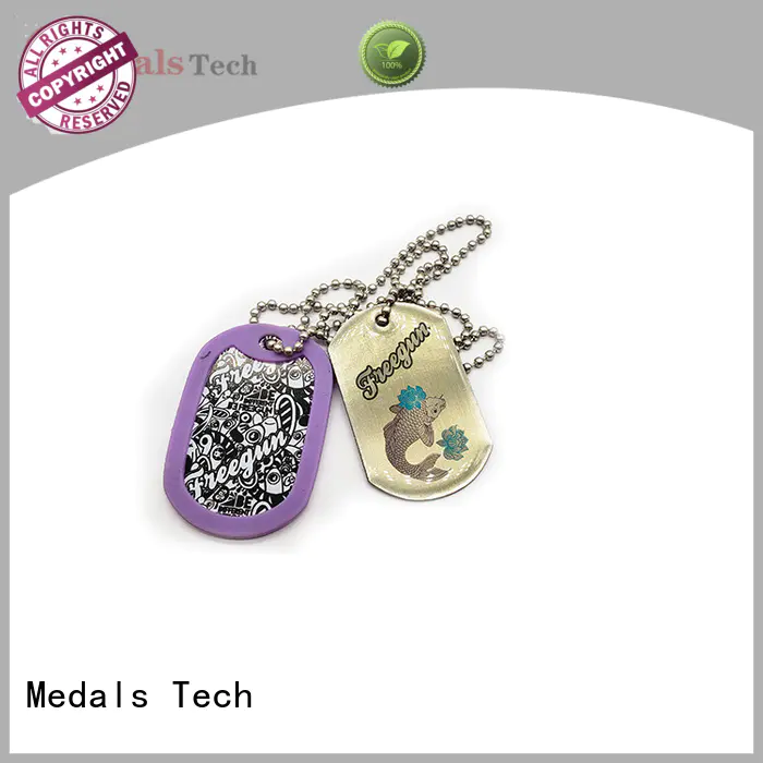 Medals Tech silver Dog tag series for adults