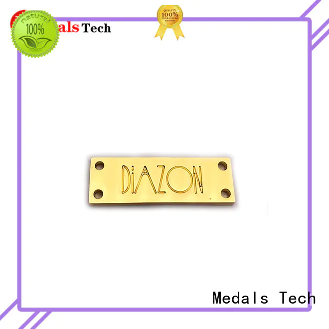 Medals Tech casting silver name plate design for man