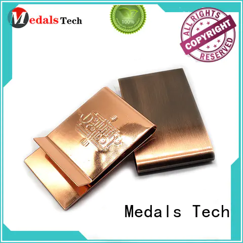 Medals Tech smooth sterling silver money clip with good price for adults