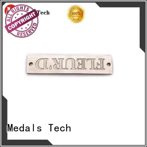 Medals Tech coating name plate design factory for woman