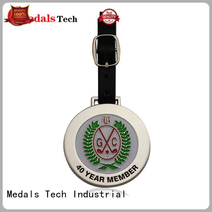 Medals Tech price golf bag name tags customized for man