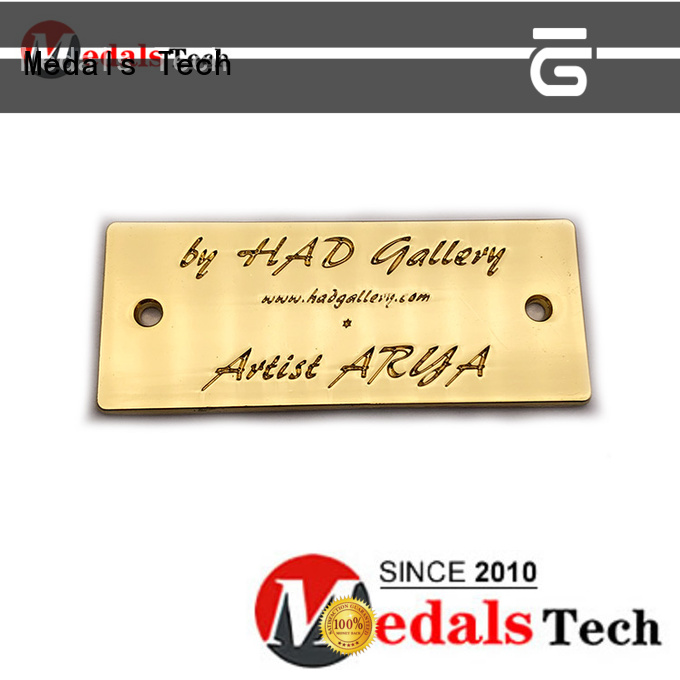 Medals Tech cost-effective silver name plate design for man