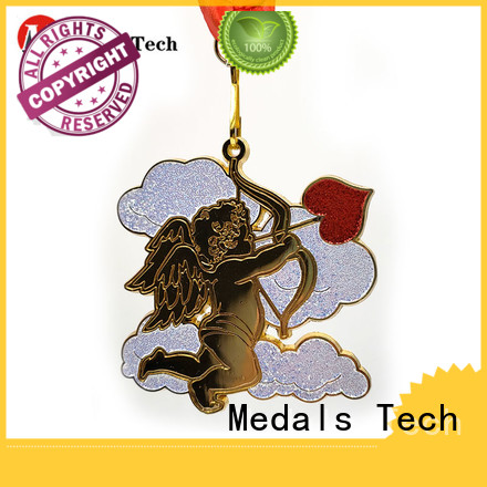 Medals Tech coast running race medals factory price for add on sale