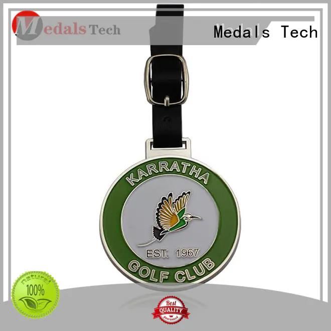 Medals Tech metal disc golf bag tags series for woman