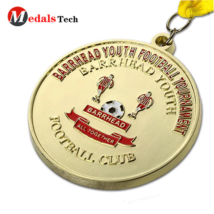 Hot sale guaranteed quality gold plated catholic religious souvenirs medal