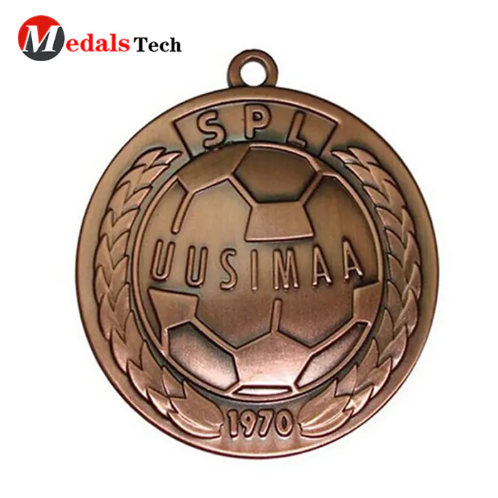 Top sell die casting wholesale custom antique copper military medal