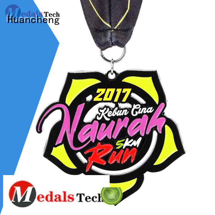 different types of medals matte Huancheng Brand metal medal