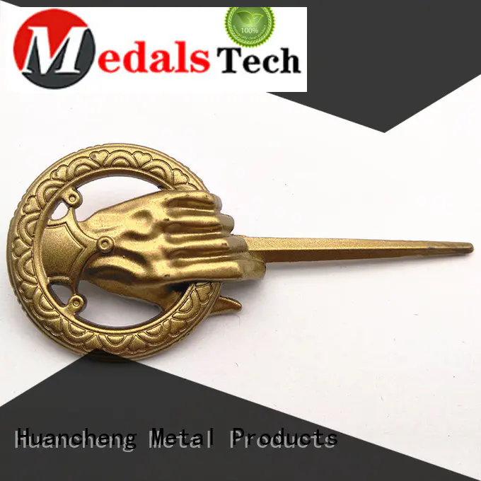 Huancheng Brand metal copper custom aluminium nameplate