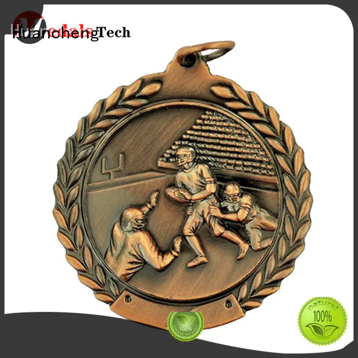 Huancheng Brand gold Bright Gold different types of medals popular
