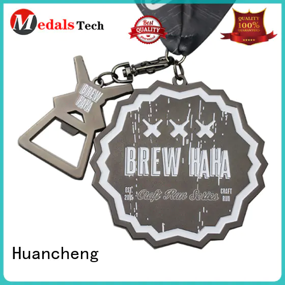sport matte Huancheng Brand different types of medals factory