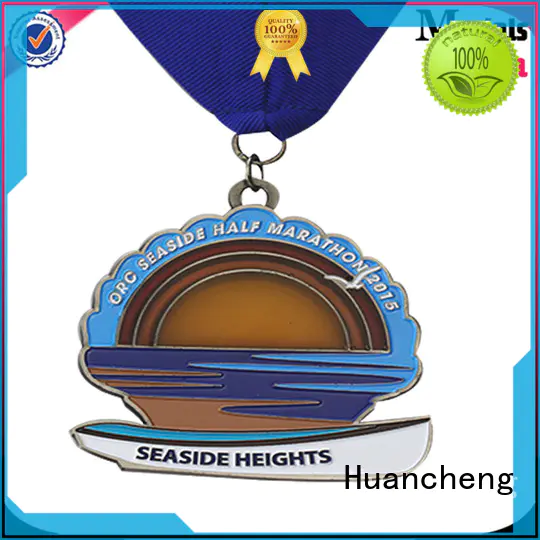 Wholesale gold metal medal Huancheng Brand